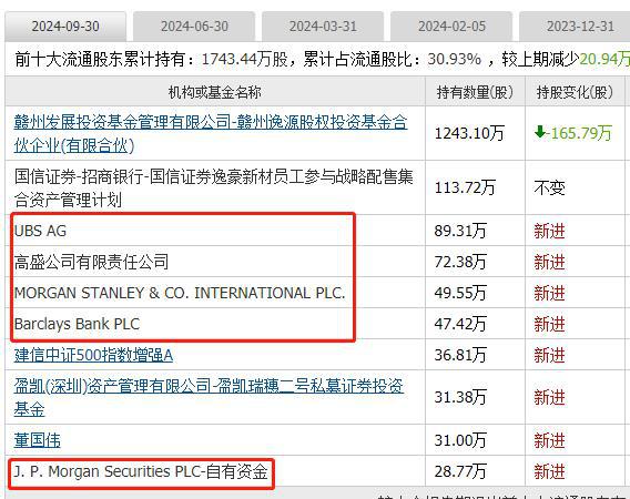 外资集体抄底这19家公司10大股东有一半都是知名外资新进场(图10)